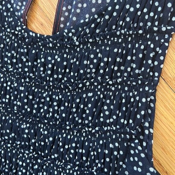 Anthropologie Postage Stamp Swiss Dot Dress Large - Picture 8 of 8